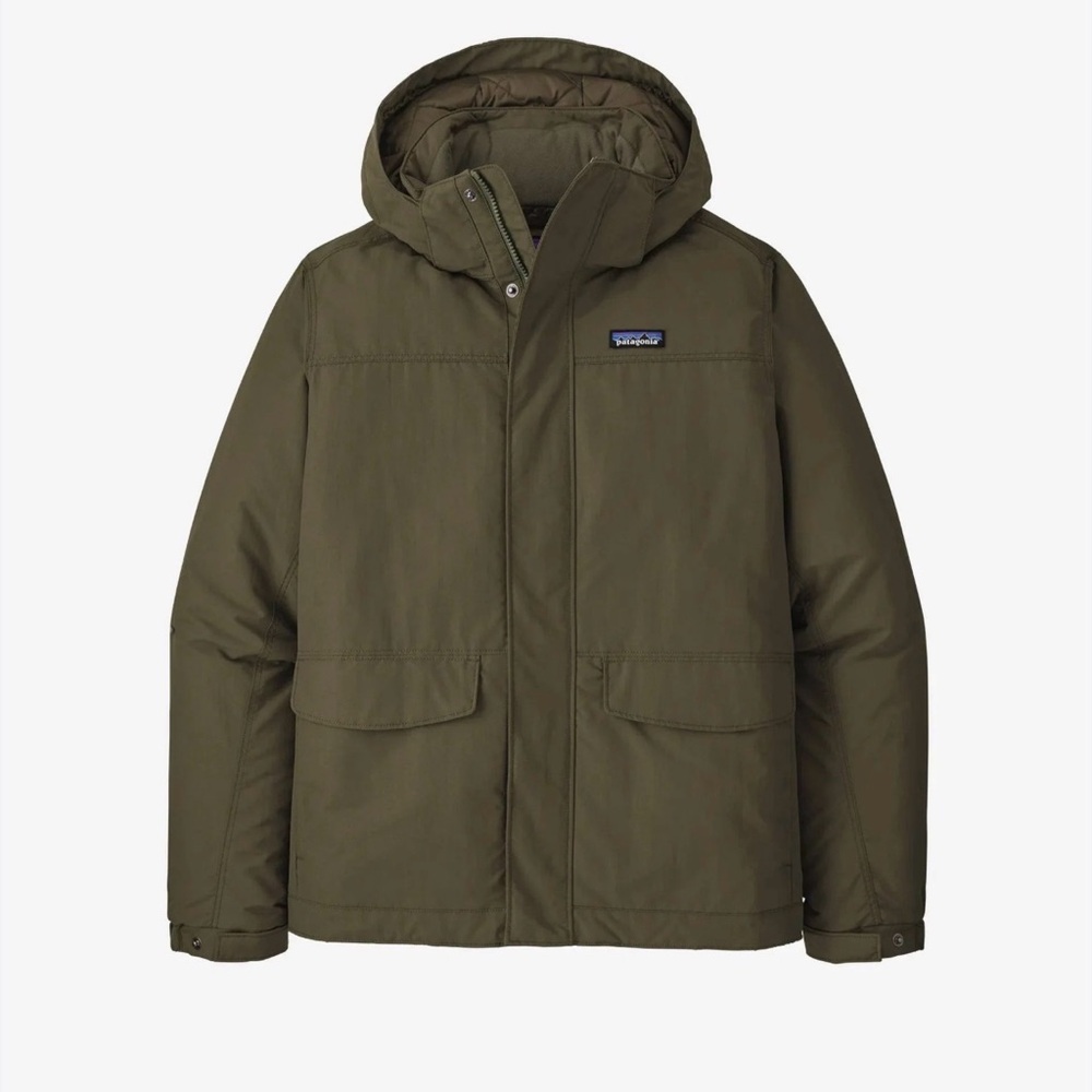 PATAGONIA ISTHMUS JACKET MENS- SEDIMENT OLIVE GREEN SIZE XXS